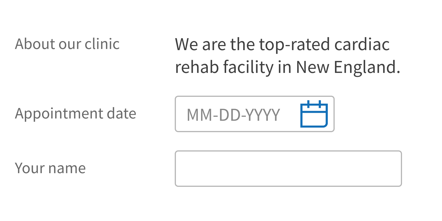 <p>Use for irrelevant information.</p>