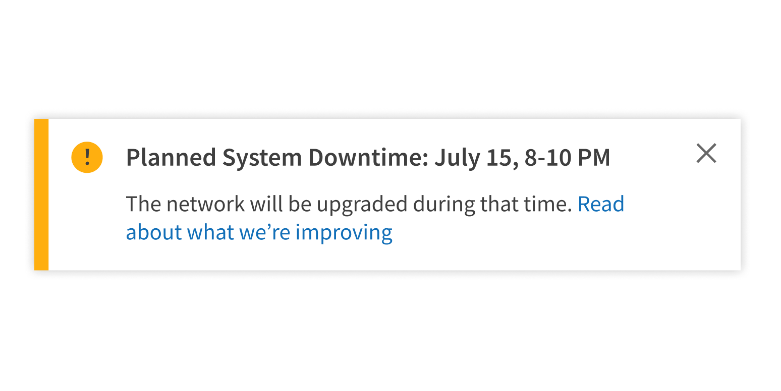 <p>Include a link when appropriate.</p>
