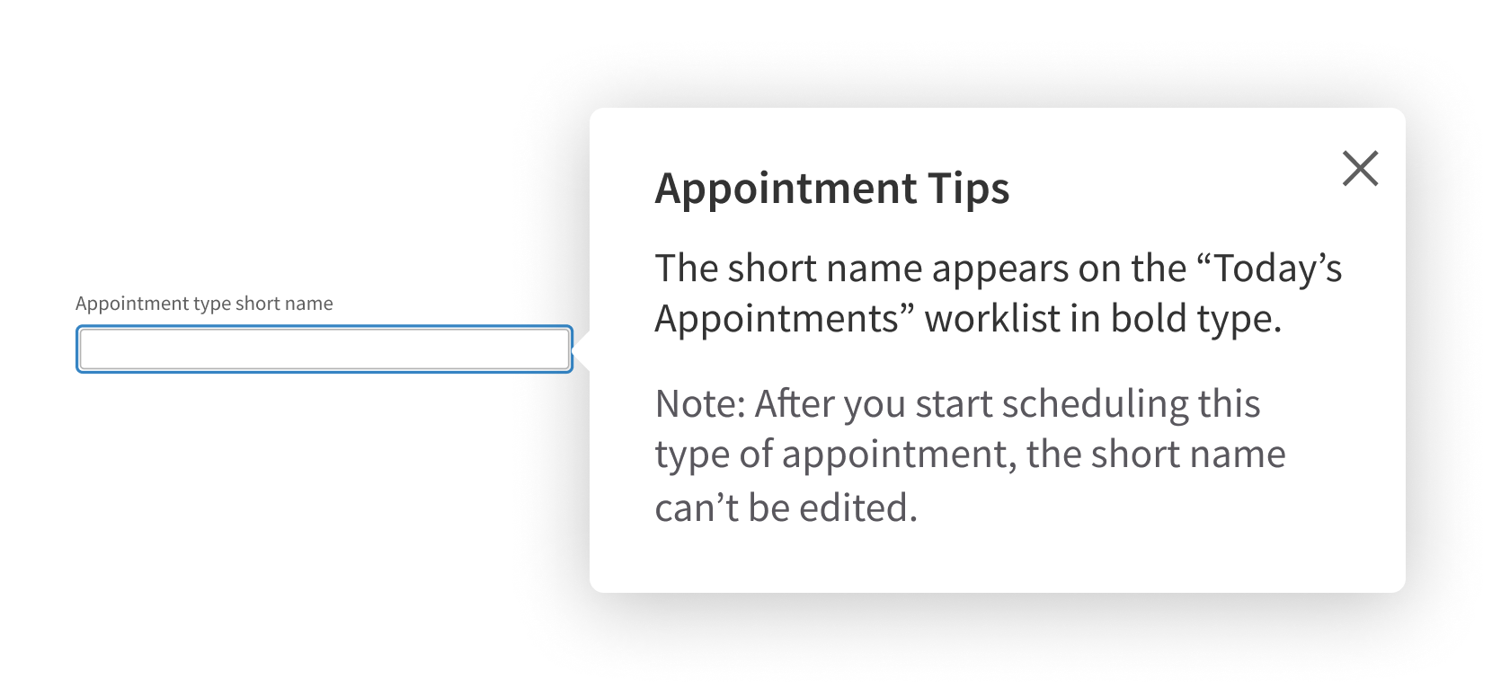 <p>Be concise and informative.</p>