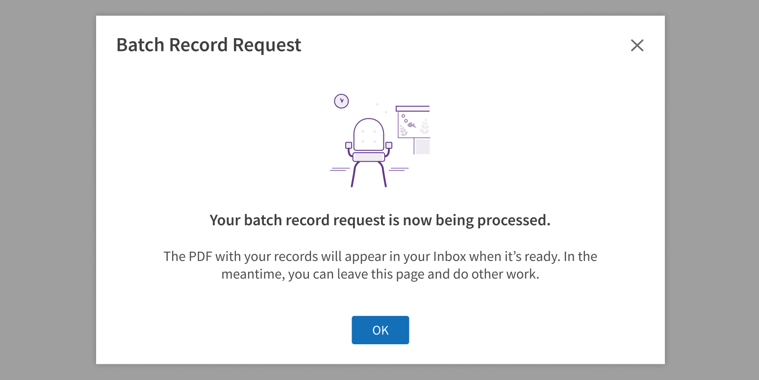 <p>Trigger a Modal or a Banner solely to display EmptyState.</p>