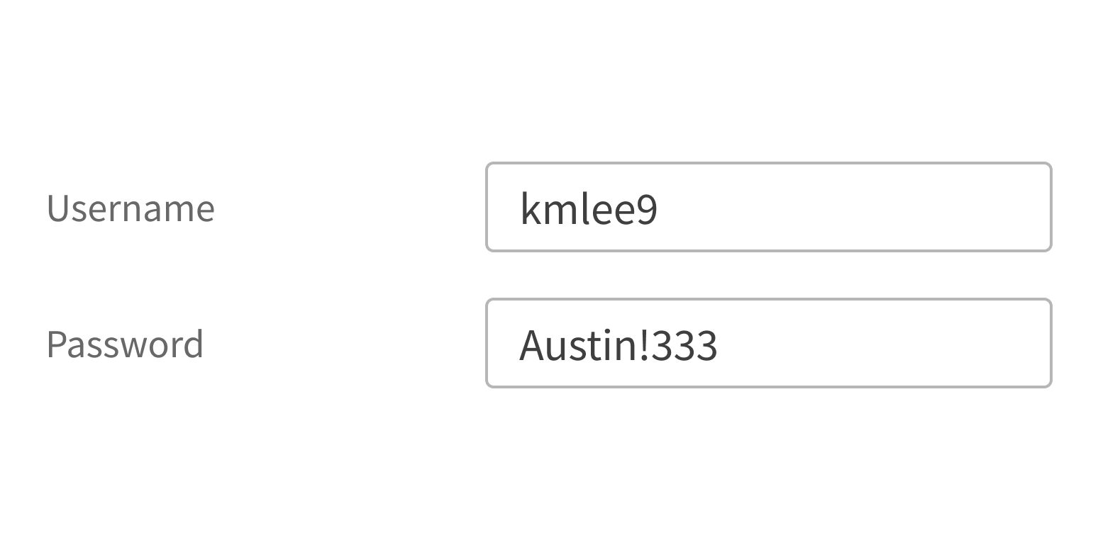 <p>Use the Text type for all inputs.</p>