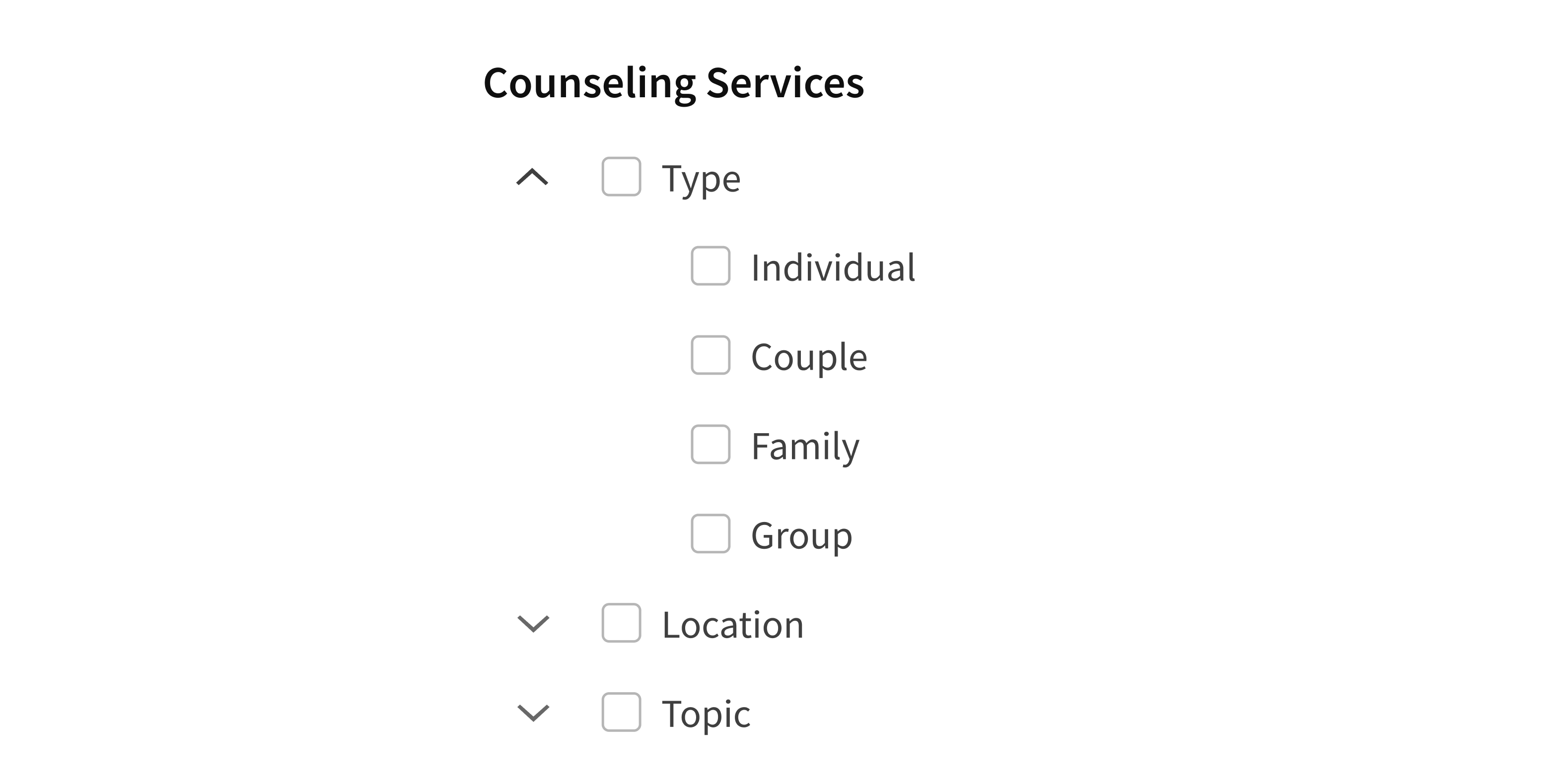 <p>Set a parent node to be expanded if it’s frequently used.</p>