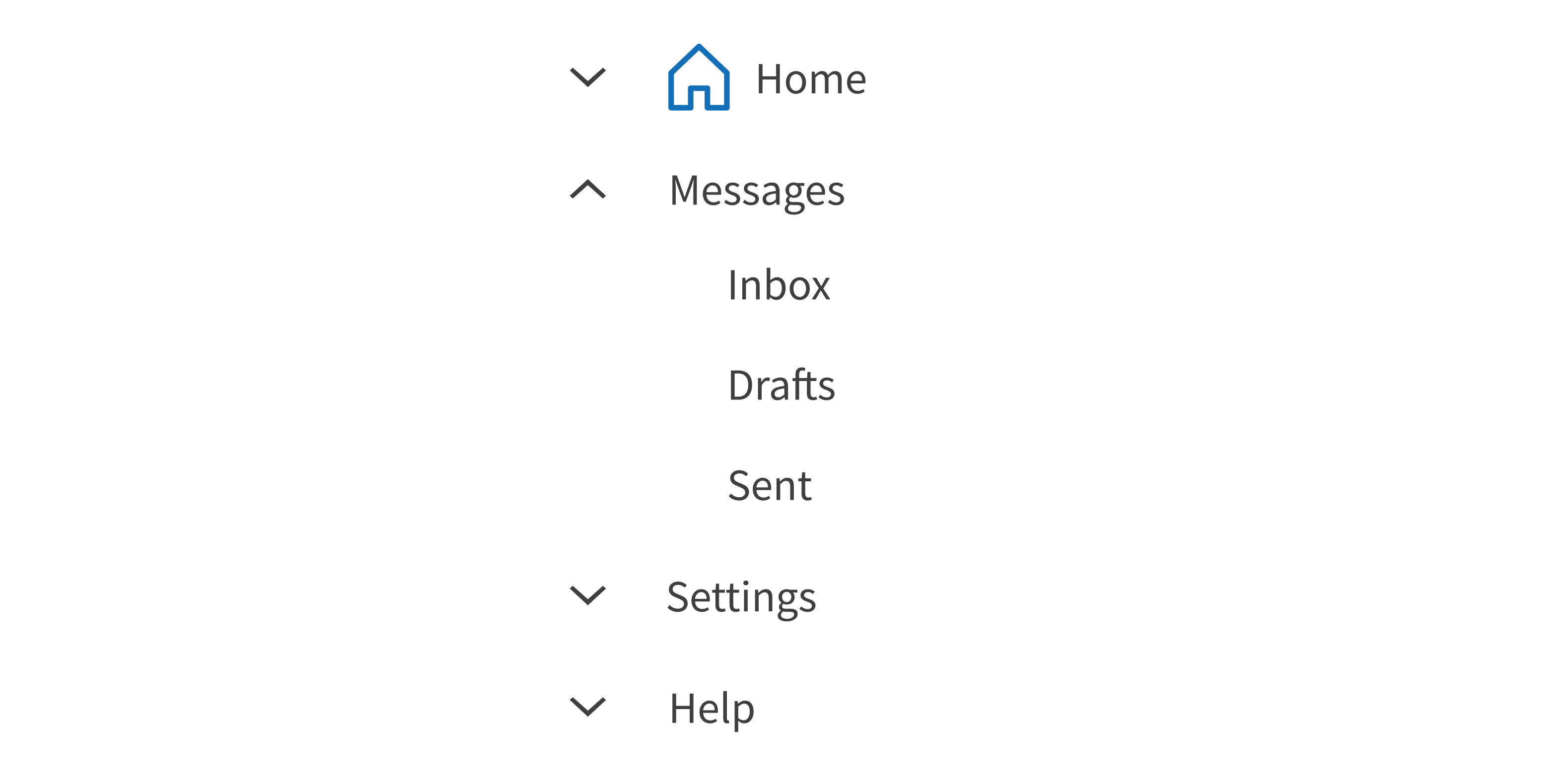 <p>Apply icons to just some of the nodes in the same level.</p>