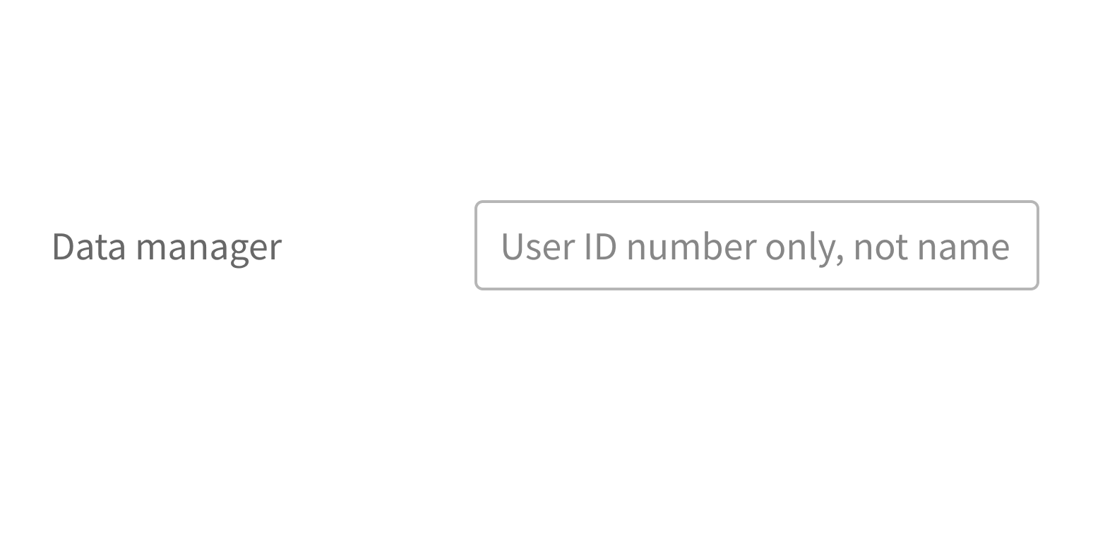 <p>Use placeholder text for important instructions.</p>
