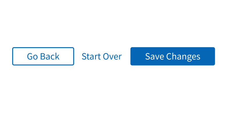 <p>Display multiple Buttons out of their correct order.</p>