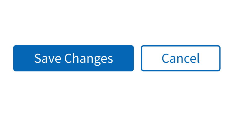 <p>Group a single primary Button with other Button variants.</p>