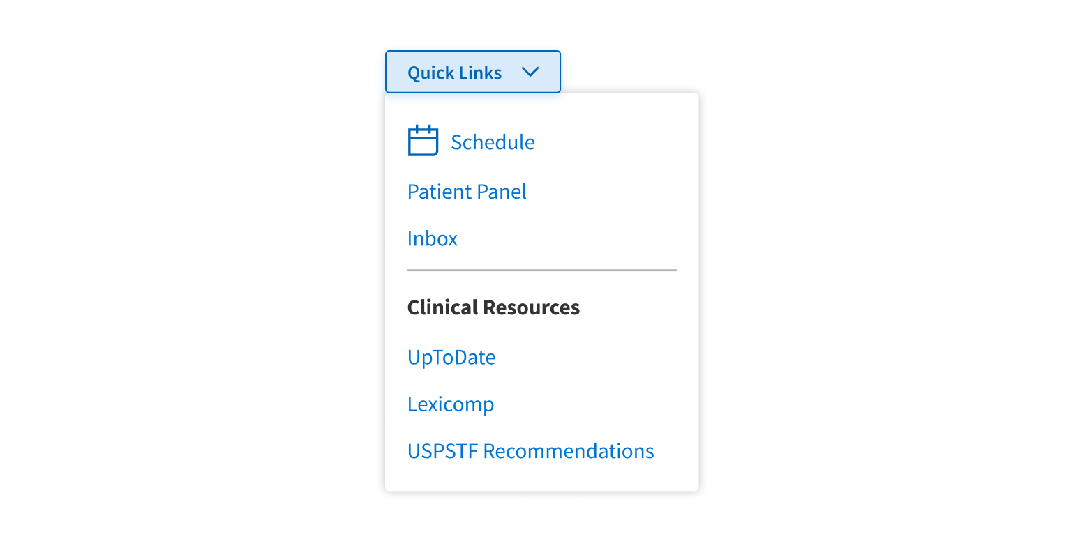 <p>Apply Icons to just some of the items in the list or section.</p>