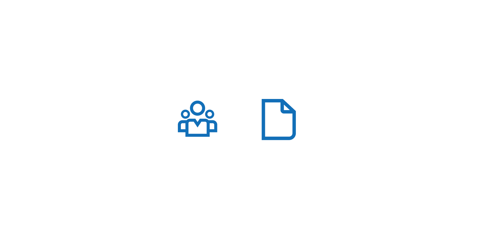 <p>Use potentially unclear Icons without text.</p>