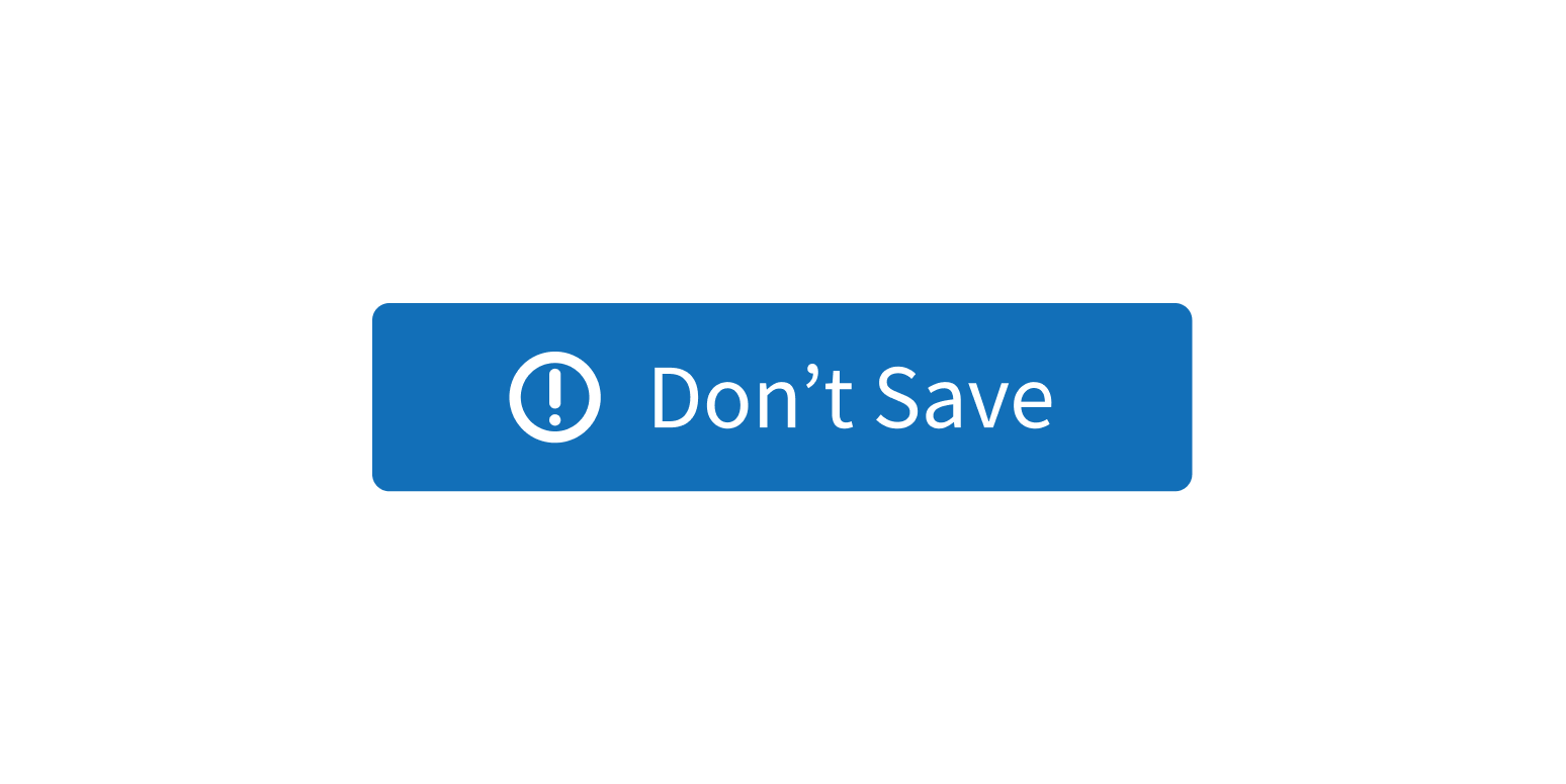 <p>Use alert icons without alert styling where appropriate.</p>
