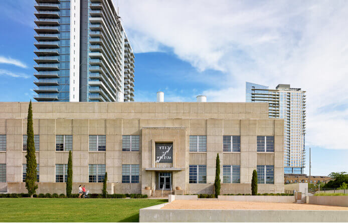 athenahealth Austin Texas office housed in the Historic Seaholm Power Plant
