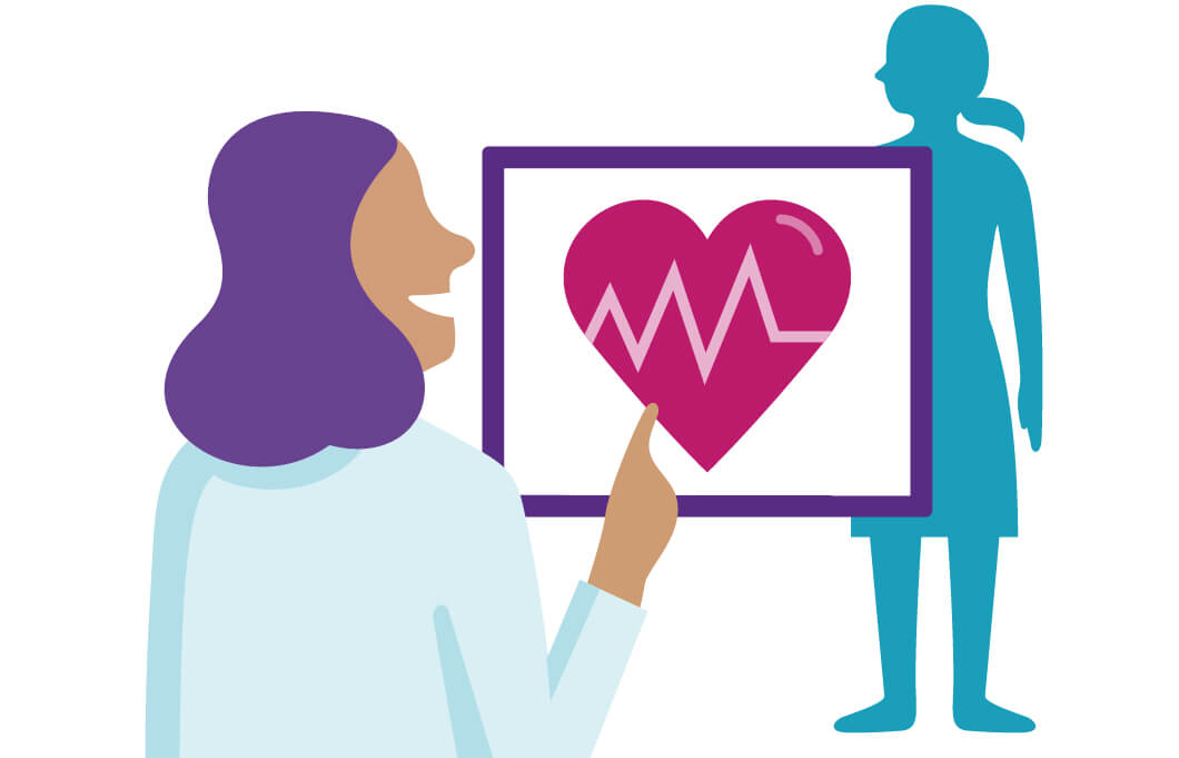 GRF_Illustration_Illo_female_doctor_heart_scan_dgt