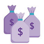 money-bags-purple