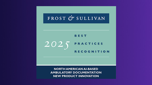 Frost & Sullivan recognized athenahealths Ambient Notes as a 2025 New Product Innovation leader 