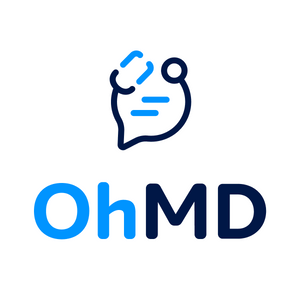 Logo for OhMD, an athenahealth marketplace partner