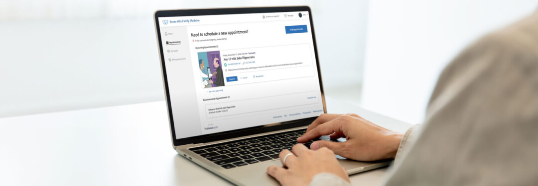 Enhance patient engagement and patient-centric care with an integrated, AI-enhanced patient portal.