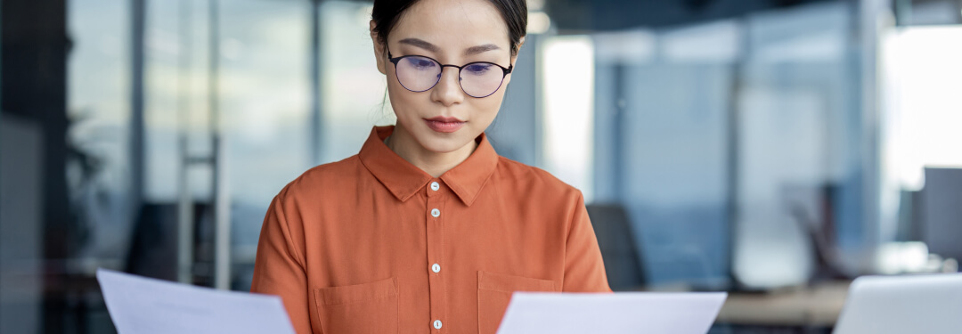 healthcare staff reviewing medical billing documents
